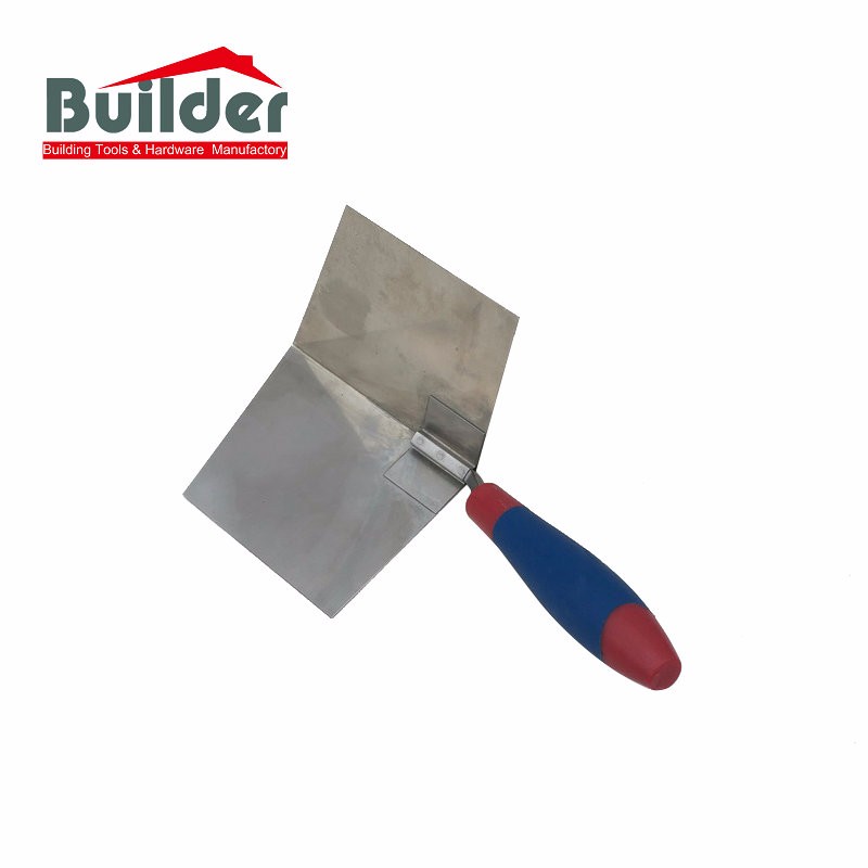 BUILDER Drywall finishing tool Corner Trowel Plastic Handle Corner Trowel