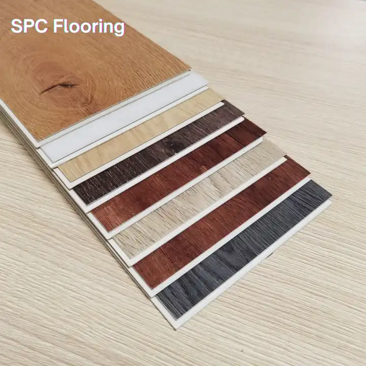 High Quality SPC Floor Vinyl Plank Click Lock PVC Flooring Tiles SPC Plastic Flooring