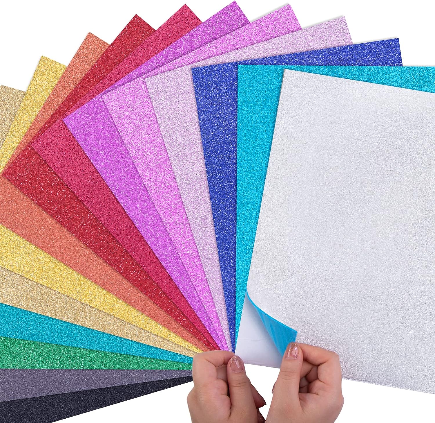 Craft Glitter EVA Foam Sheet for Children's Craft Activities DIY Cutters
