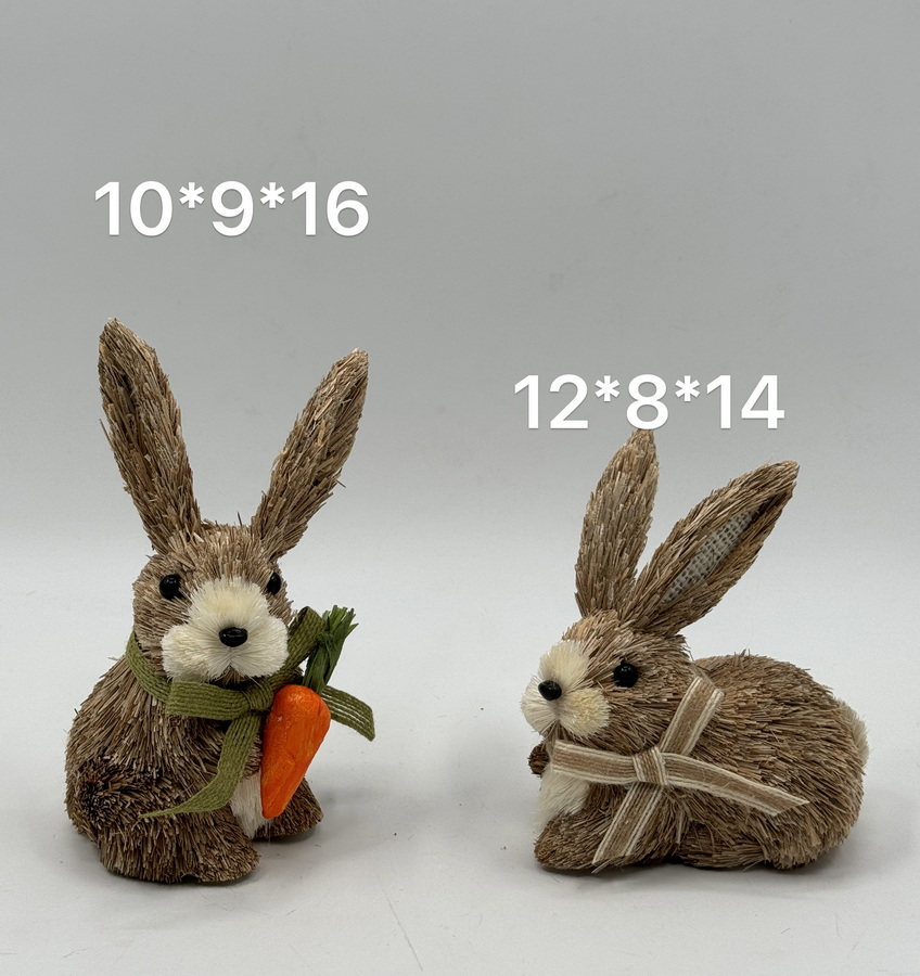 easter grass rabbit
