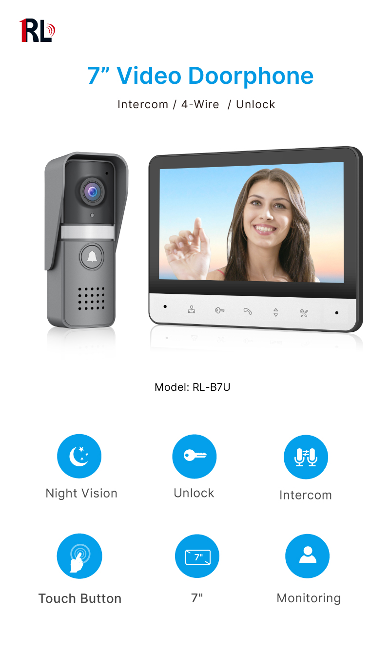 4-Wire Wifi Ahd Video Intercom