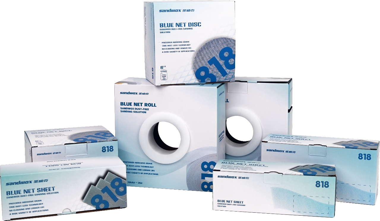 818 Blue Net Sandpaper