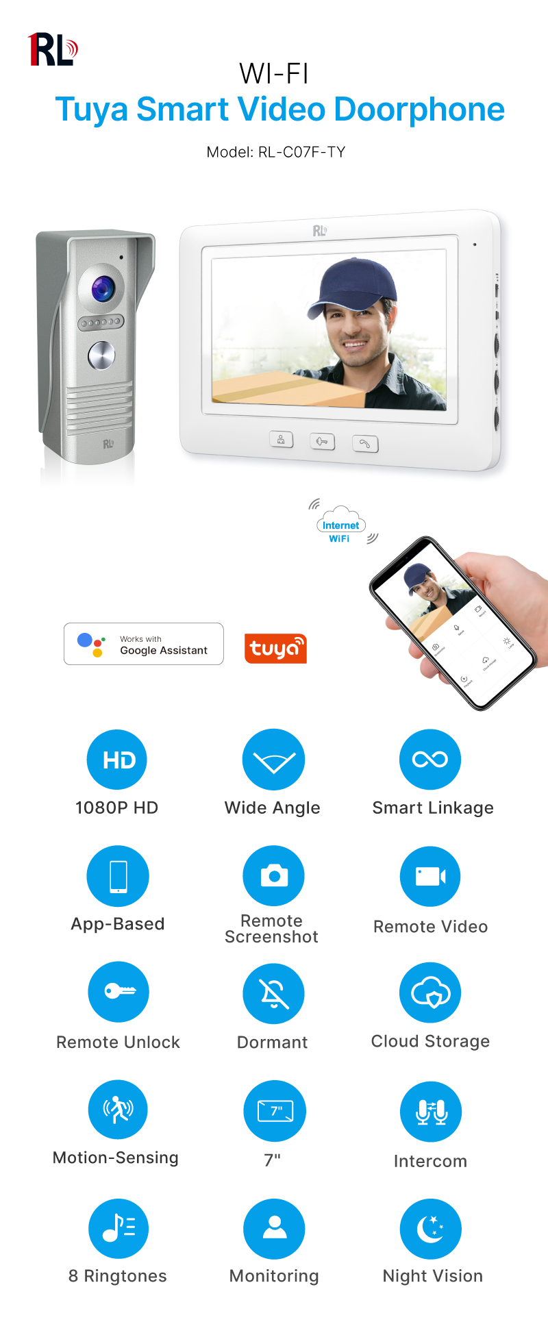 4-Wire Wifi Ahd Video Intercom