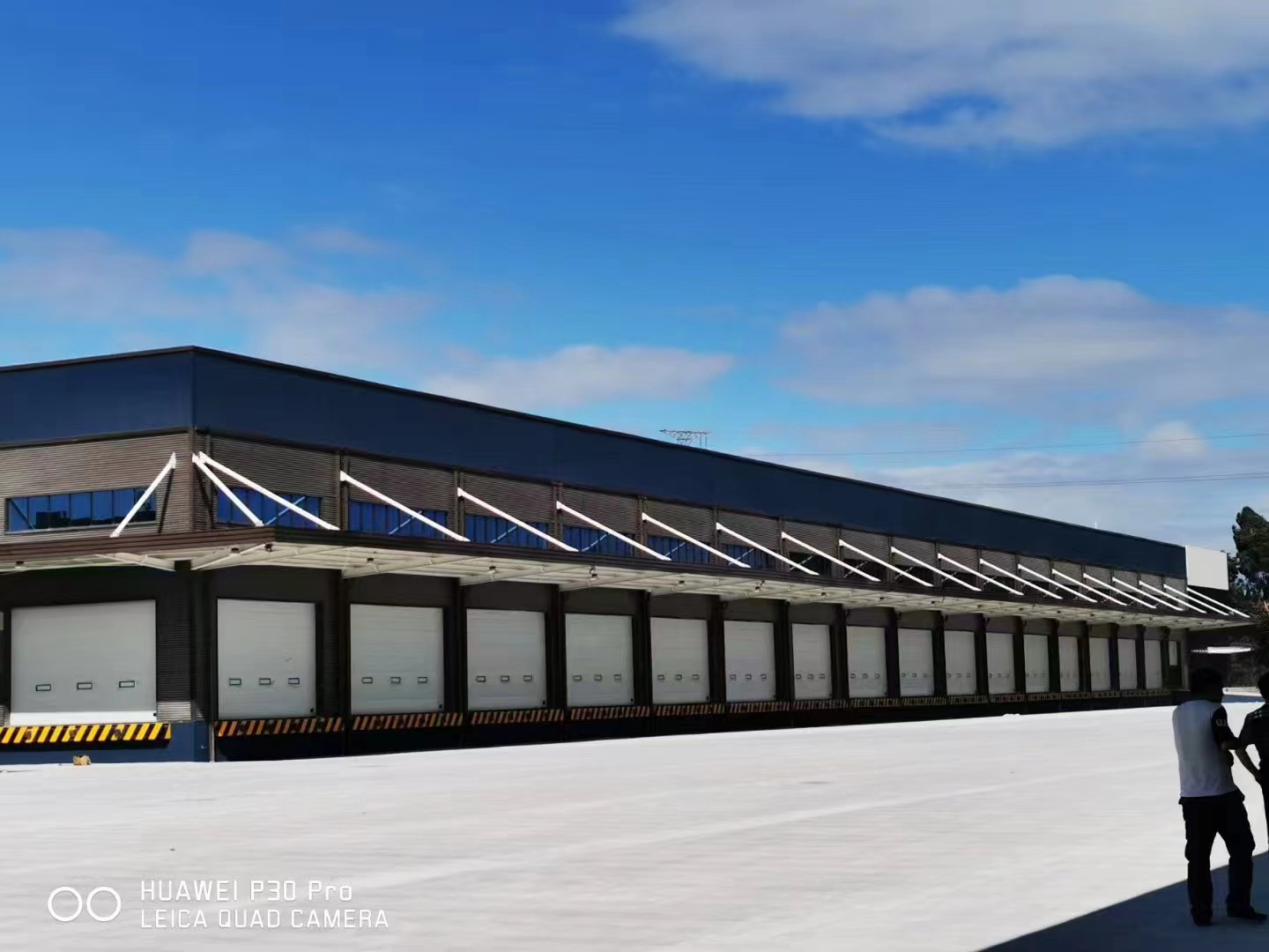 sectional industrial door
