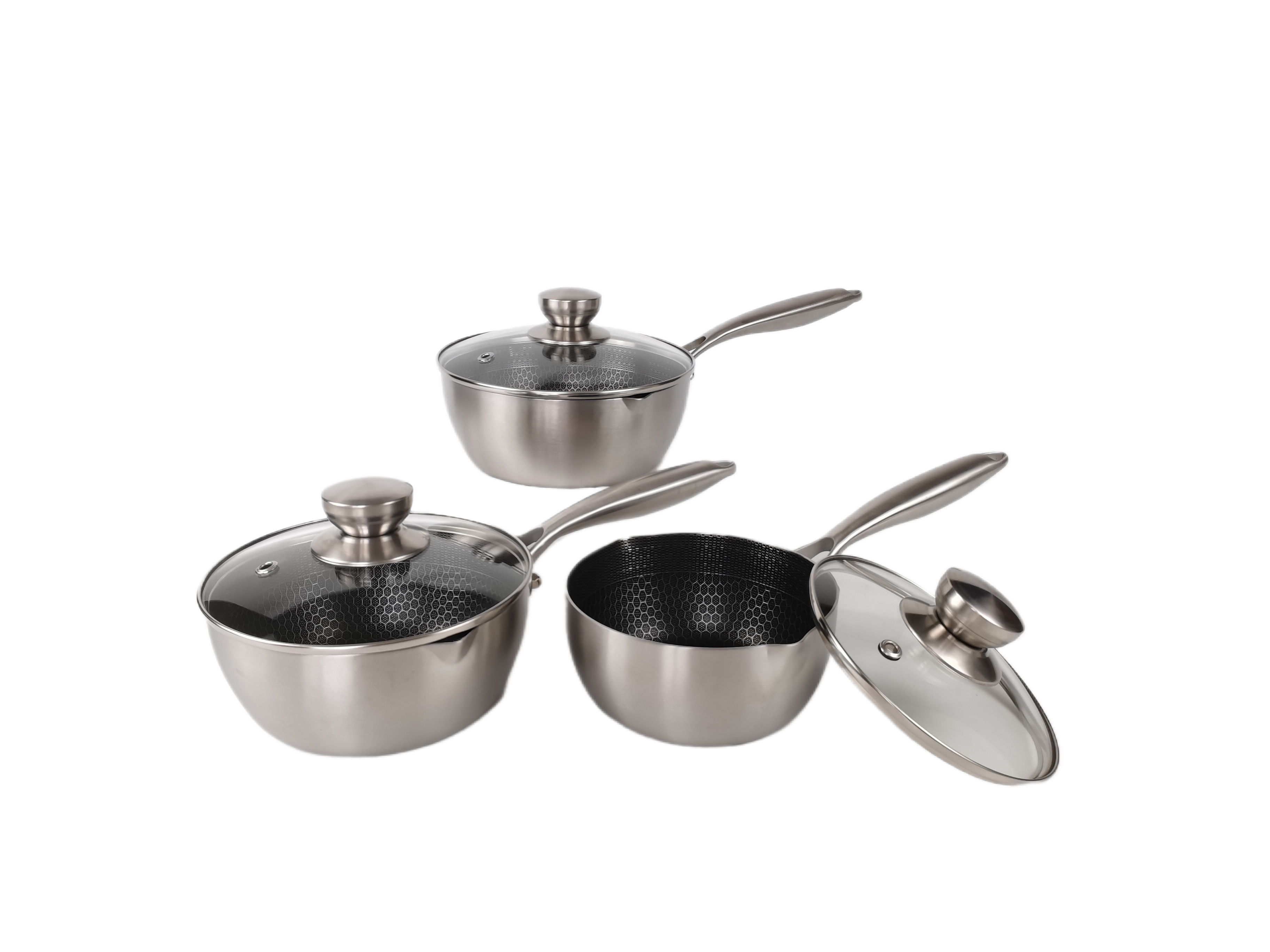 tri-ply steel saucepans saucepans saucepan