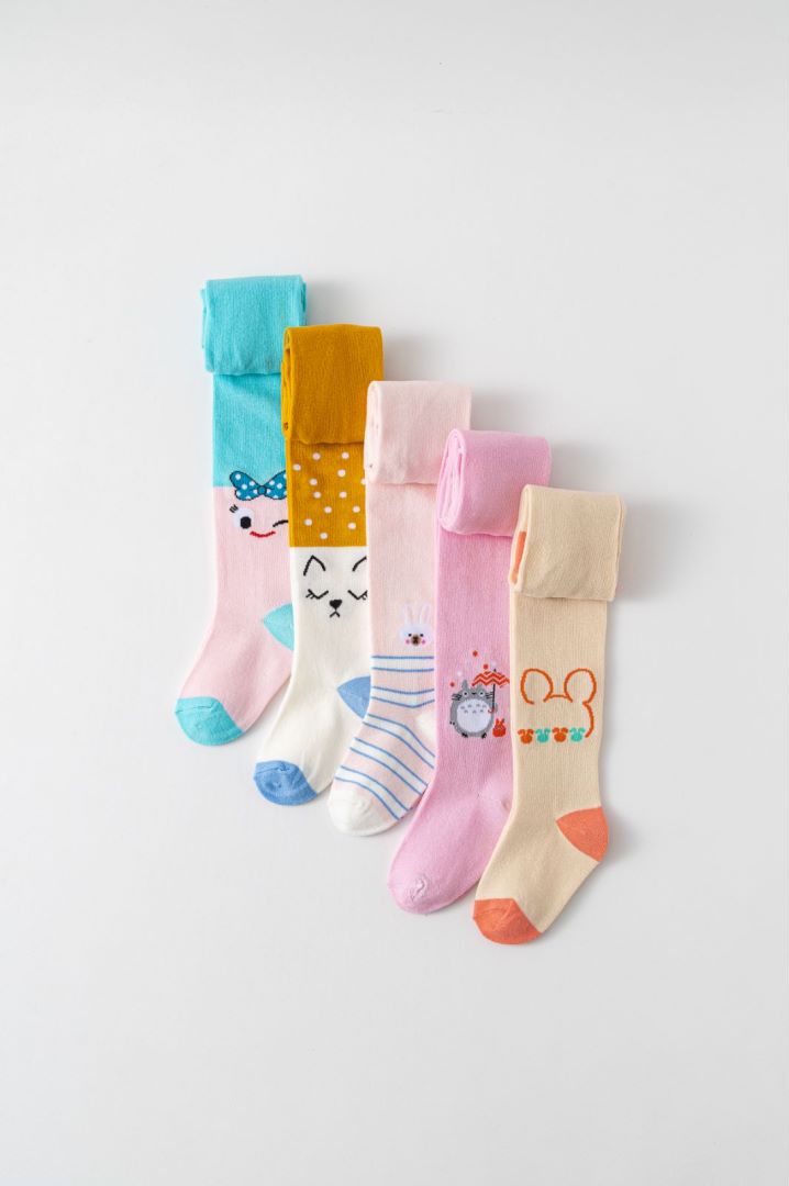 Cute pattern baby tights