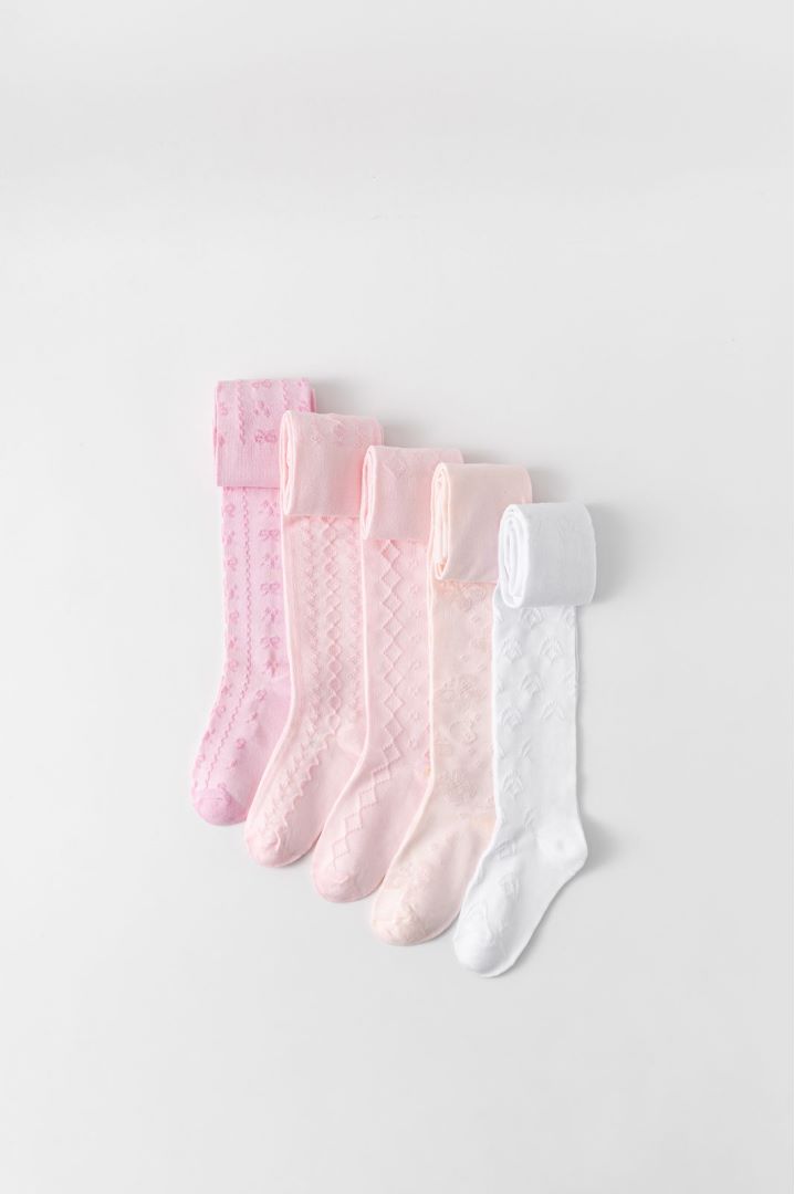 Light color series baby tights