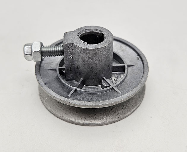 Metal pulley