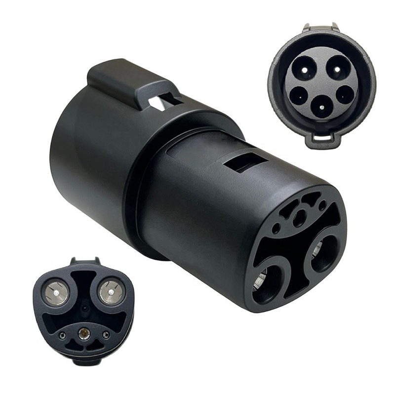 240v 60a J1772 To Tesla Charging Adapter Ev Ac Charging Port Connector Adapter