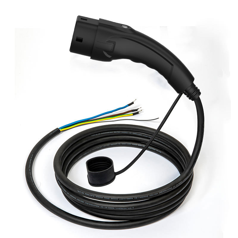 EV Charger 16A 32A 40A 48A 60A SAE J1772 IEC type2 Portable EV Charging Gun cable