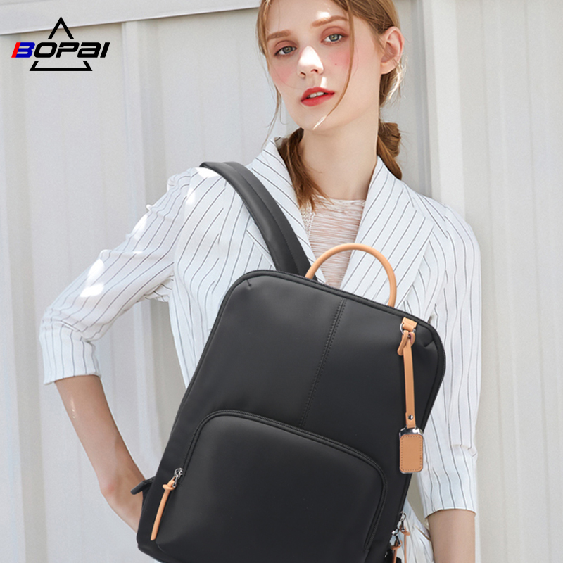 BOPAI customize business casual fashion laptop backpack women