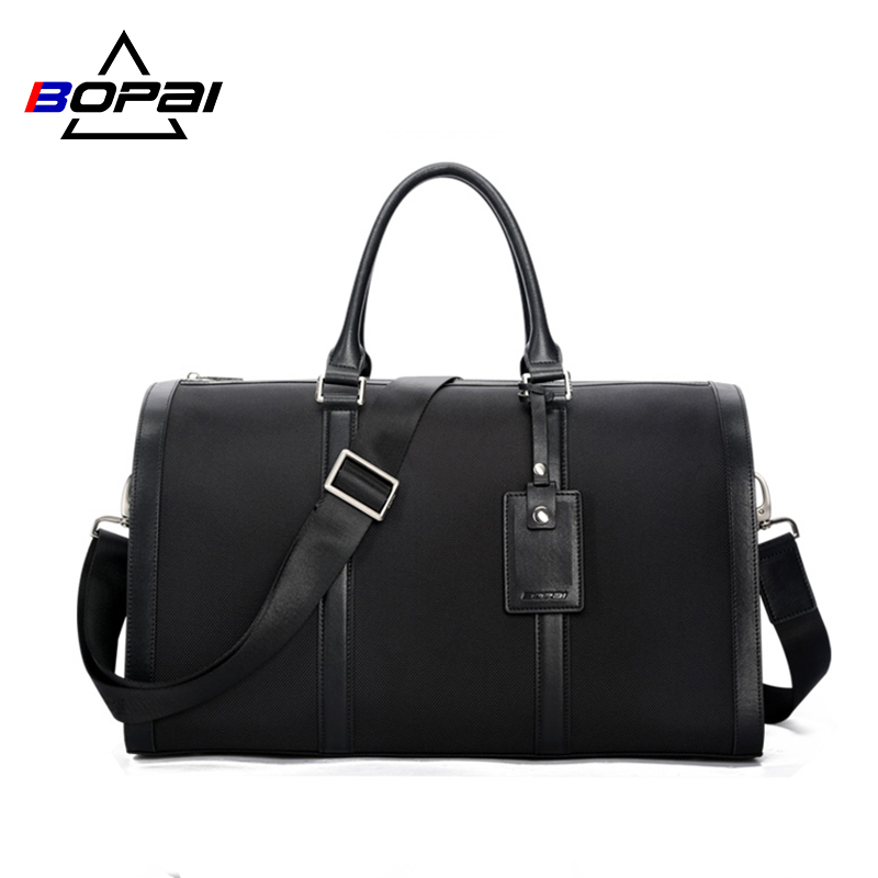 BOPAI Large Capacity Custom Durable Lightweight Business Men Travel Luggage Duffel Bag Handbag