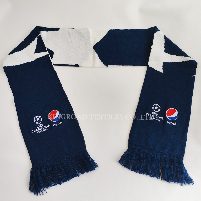 Customizes 2026 World Sports Event supporters' football team knitted scarves
