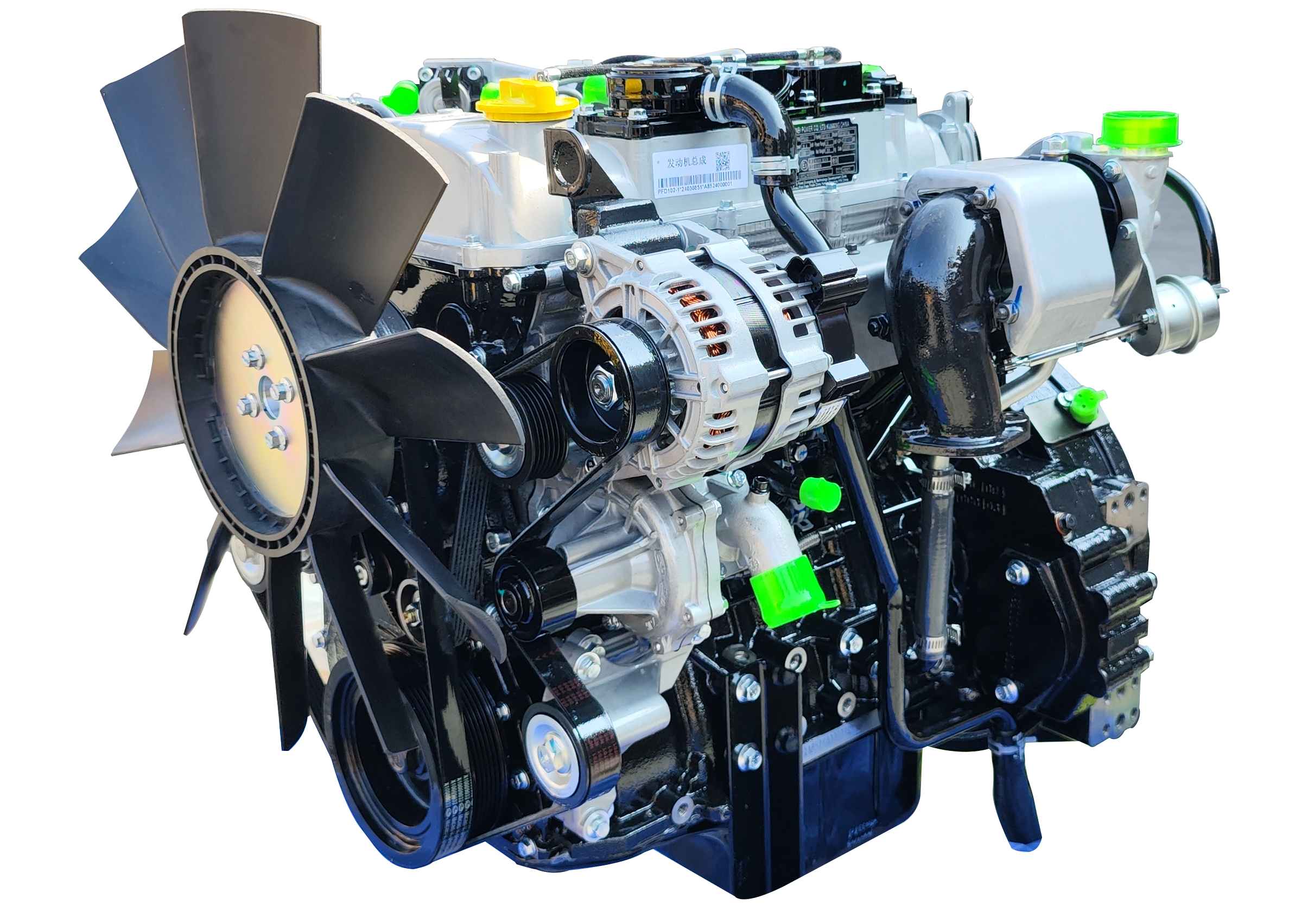 Yunnei DEF20 High-end Euro V emission diesel engine for Tractor/Loader/Generator set, etc...