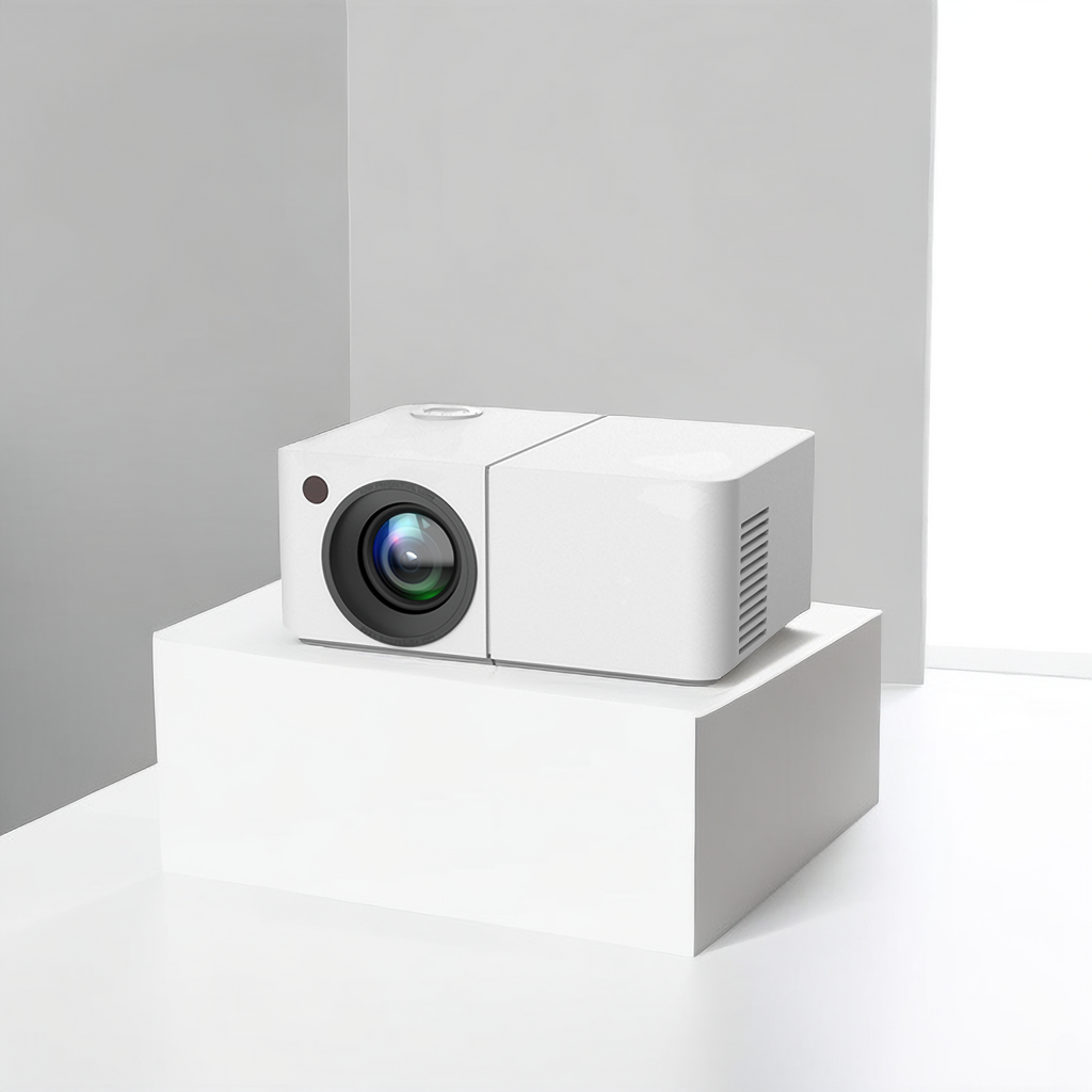 HTP H69 Portable Mini Smart Home Theater Electronic focus 1080P support LCD LED projector