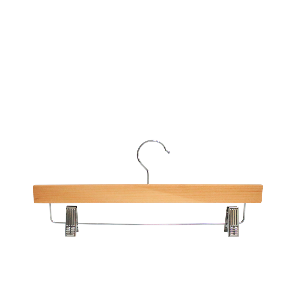 Solid wood trouser clips