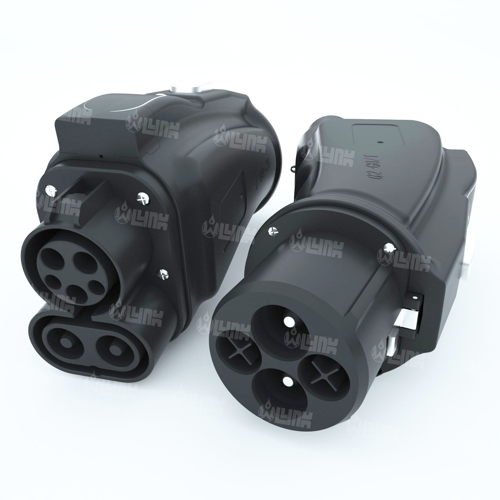 Electric Vehicle 200A Ccs1 To chademo Adapter Dc Combo Car Adapter Ccs2 To Gbt Adapter