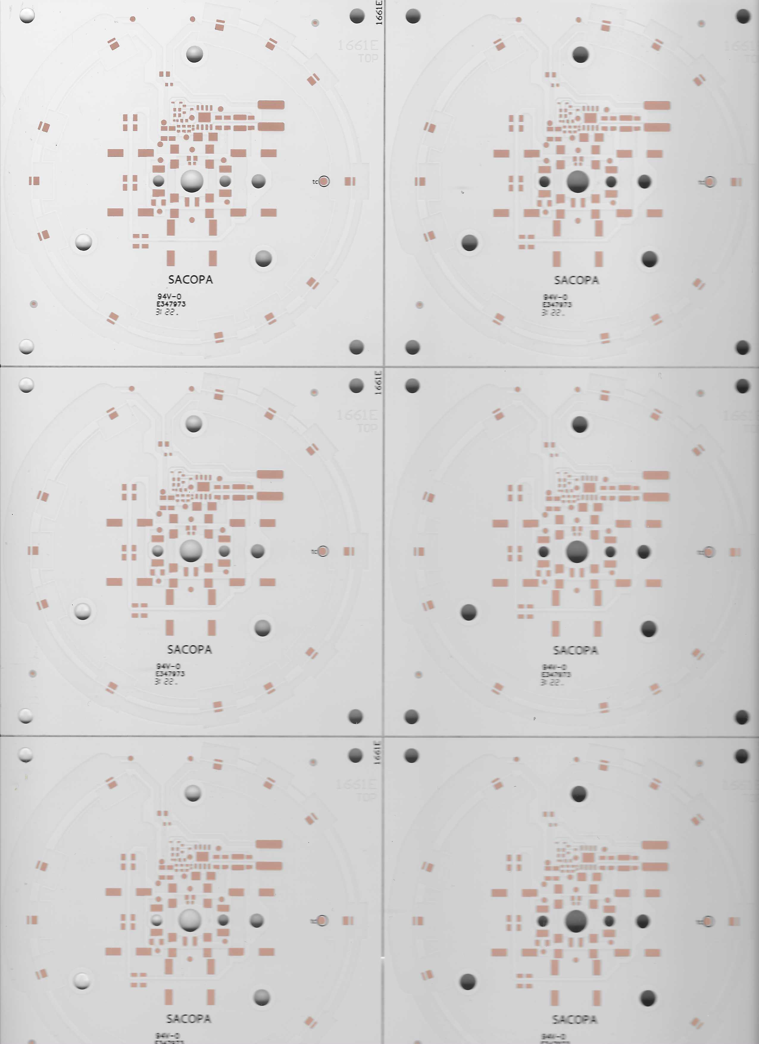 HDPCB-Custom_Aluminium-based_Single-sided PCB HASL ROHS