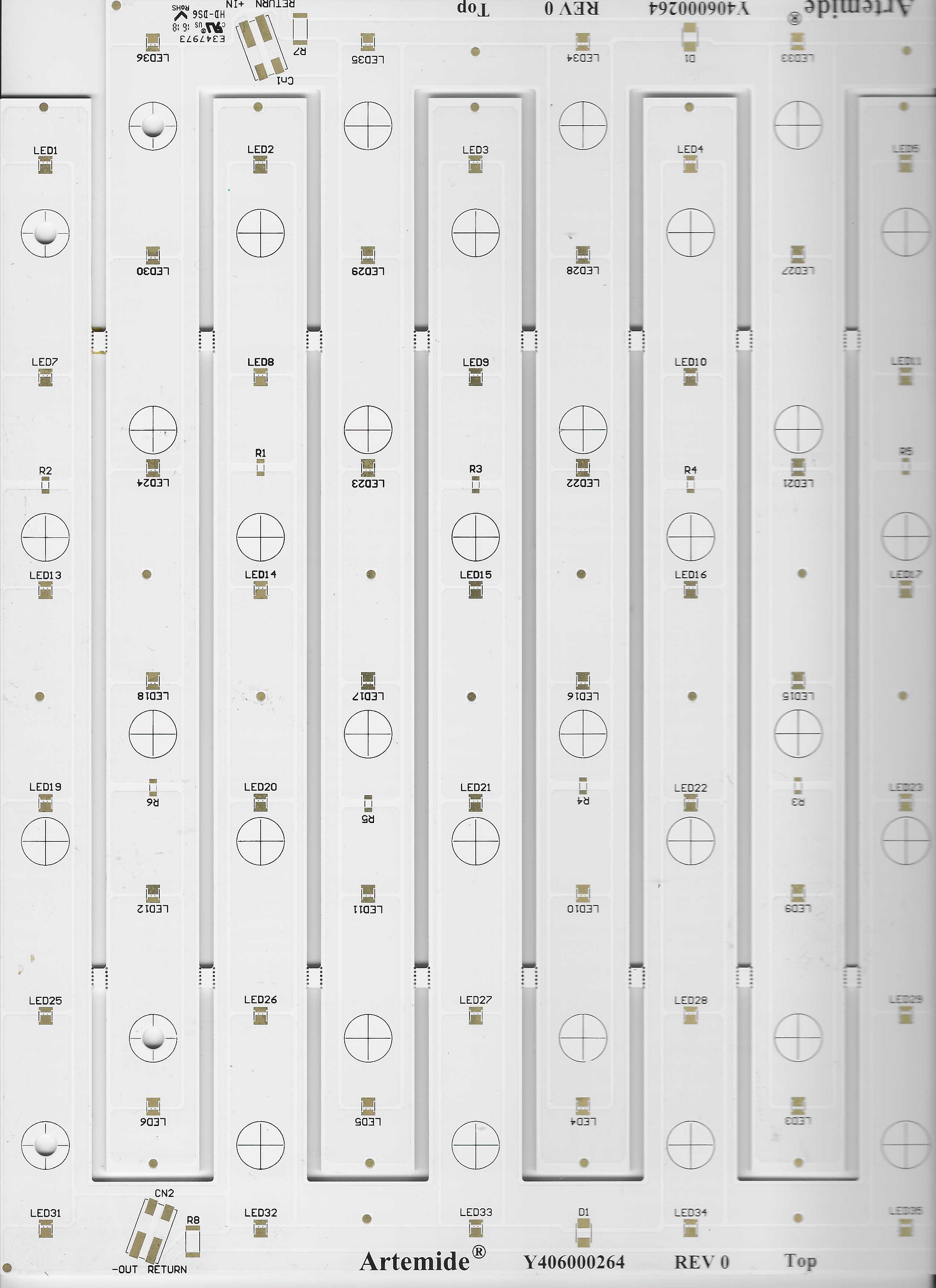 HDPCB-Custom_CEM-3_Single-sided PCB HASL