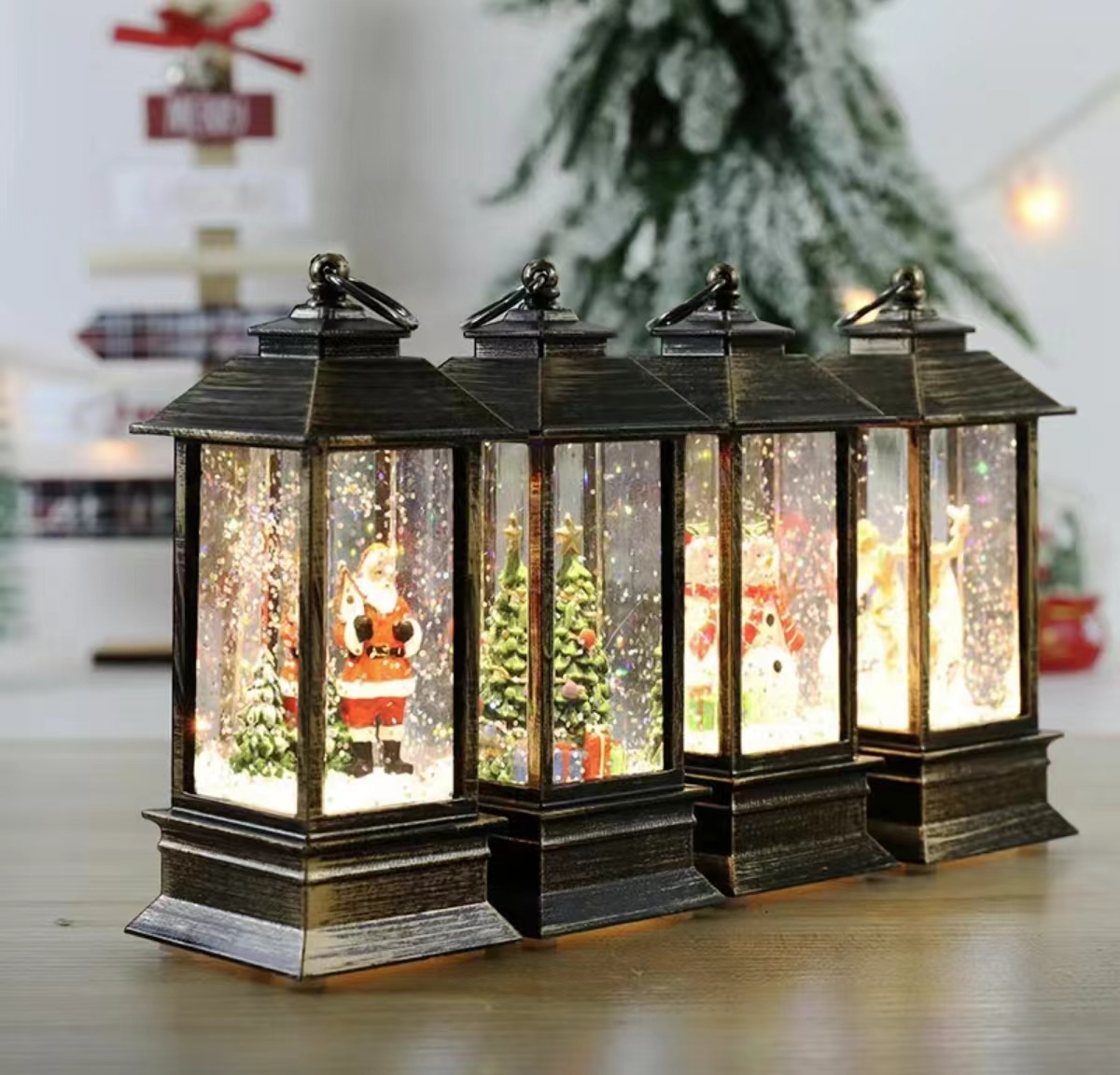Santa Claus Gift Night Light