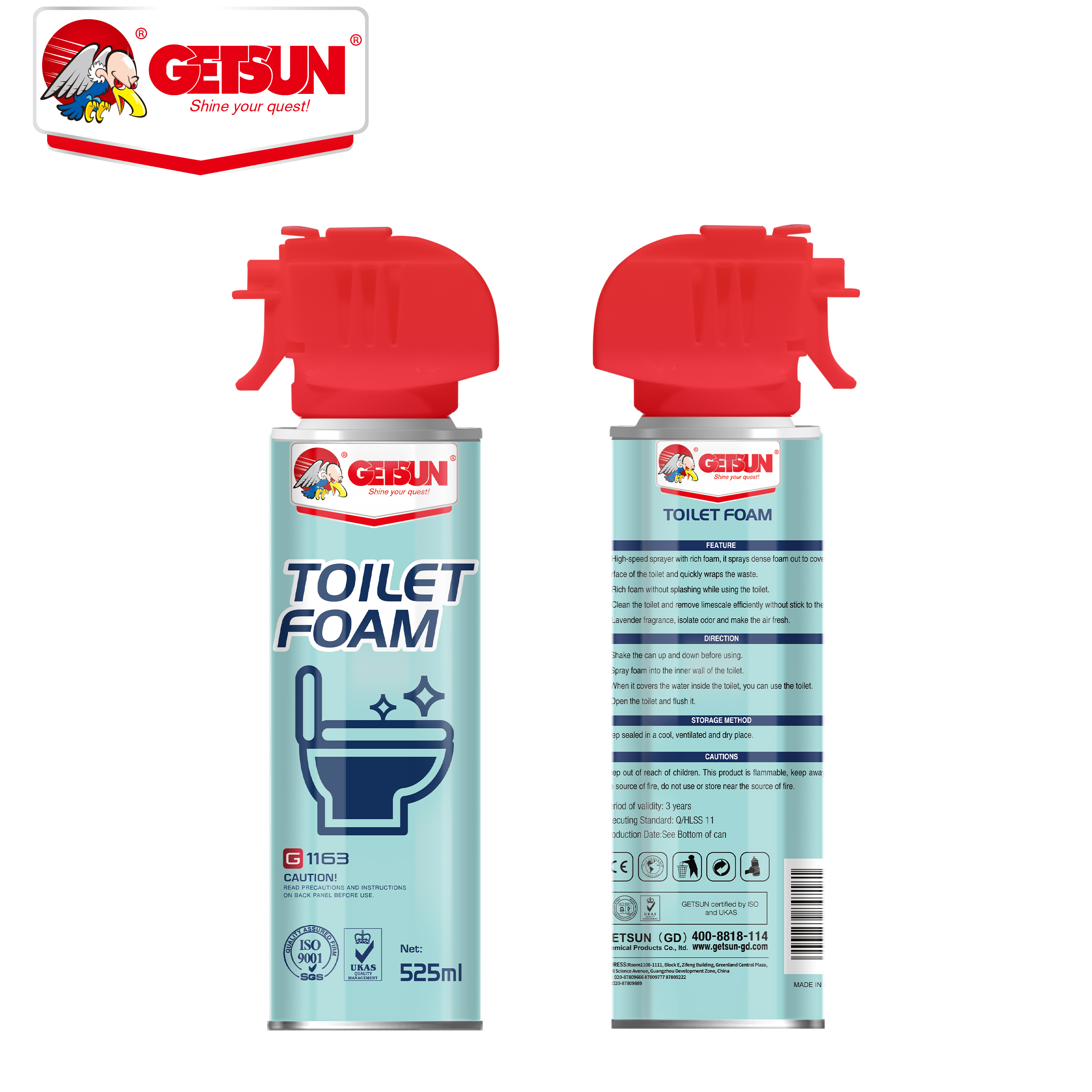 Getsun Toilet Foam