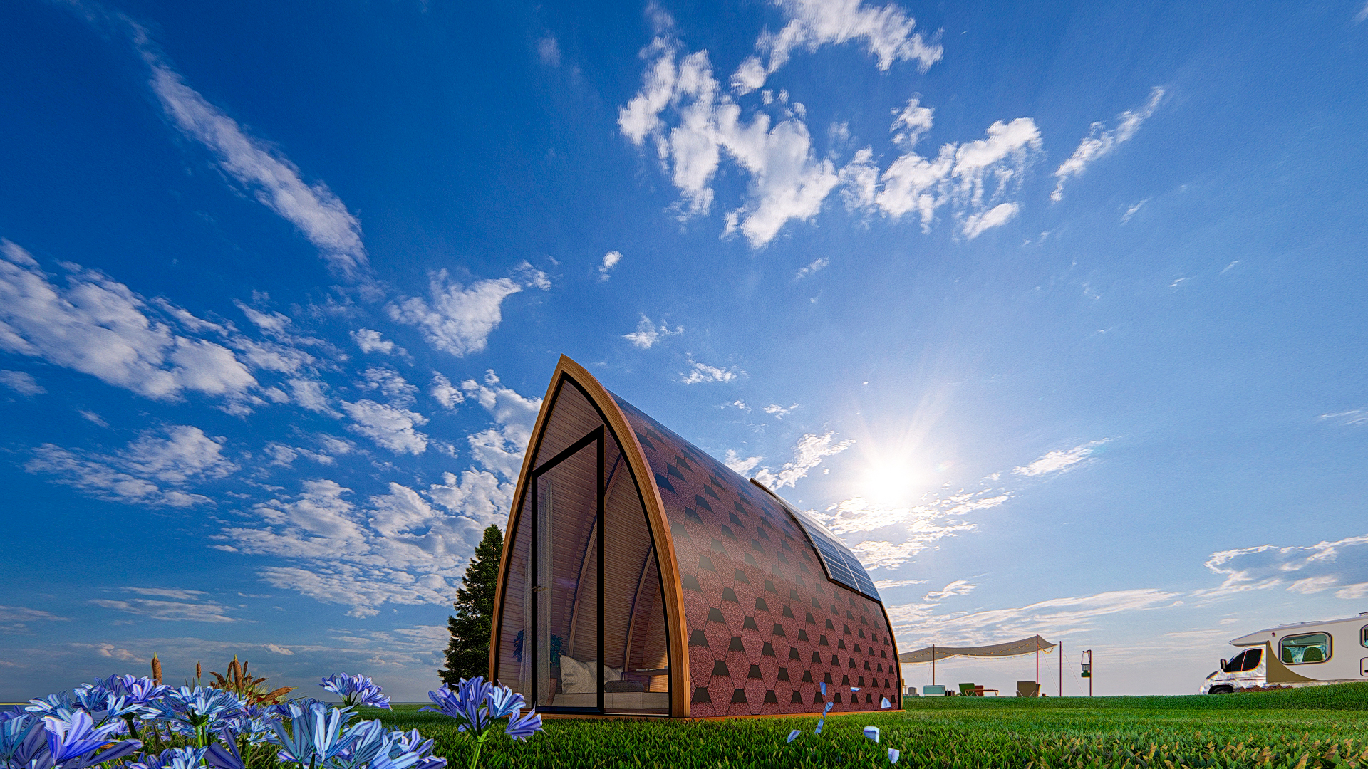 Glamping Pods