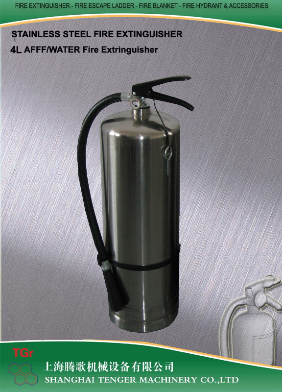 Stainless steel fire extinguisher