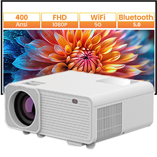 HTP Q6 Hot Sale Full HD 1080P High Brightness Portable Home Theater LCD LED video projector