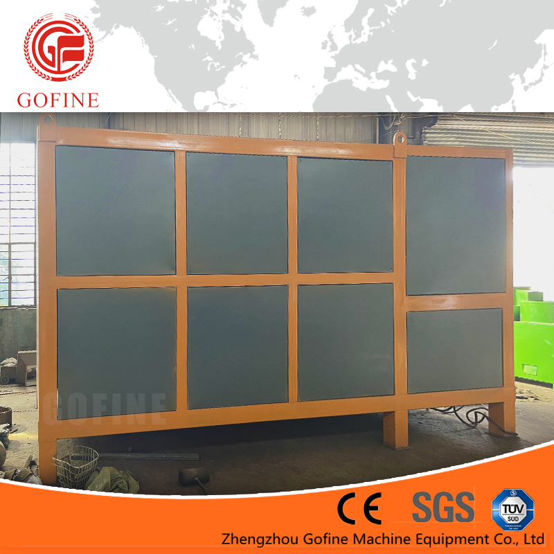 Gofine horizontal organic fertilizer compost tank food waste mushroom residue anti-corrosion