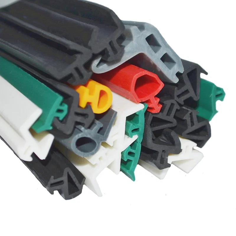 Rubber sealing strip for door and windows