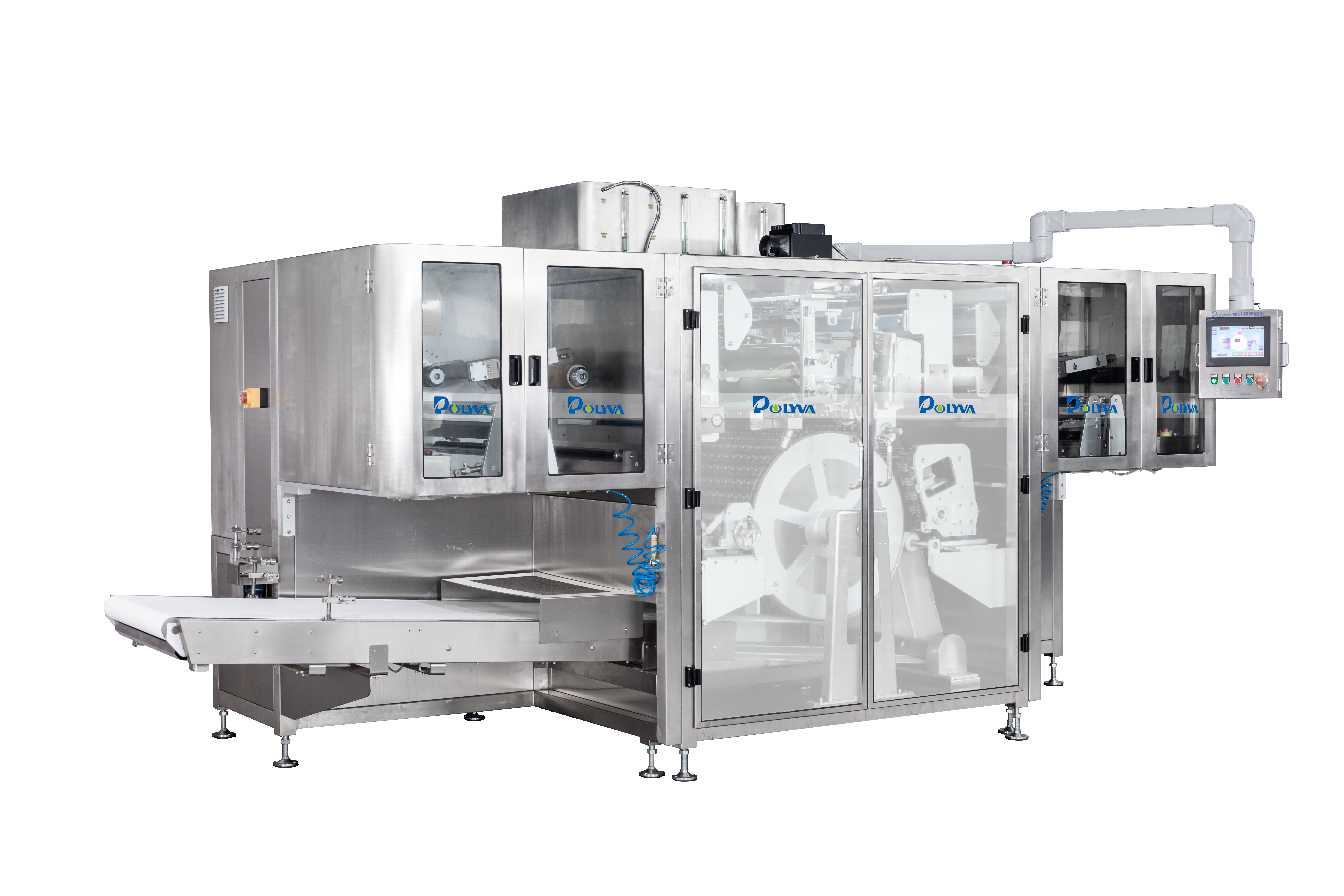 POLYVA NZ SERIES HIGH SPEED AUTOMATIC LAUNDRY PODS PACKAGING MACHINE stable and efficient