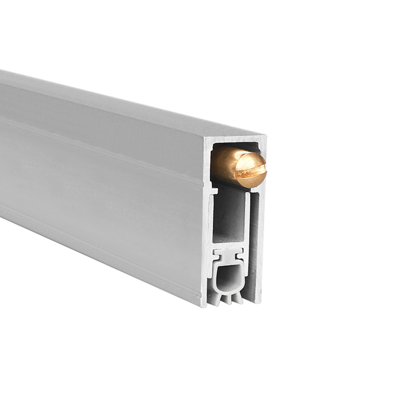 Automatic door bottom aluminum alloy sealing strip