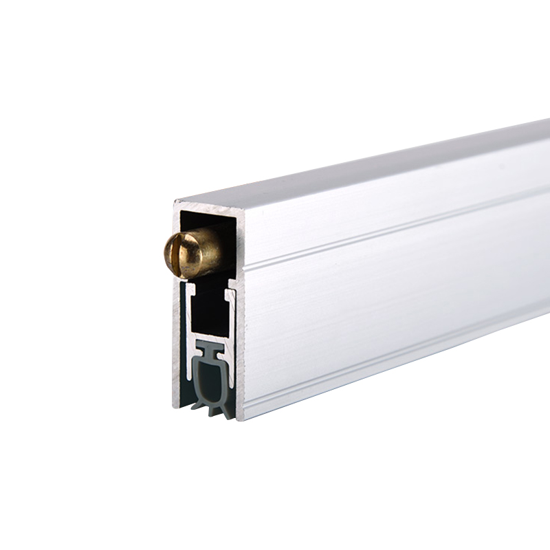 Automatic door bottom aluminum alloy sealing strip