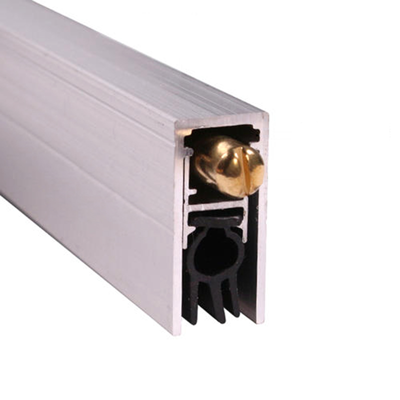 Automatic door bottom aluminum alloy sealing strip