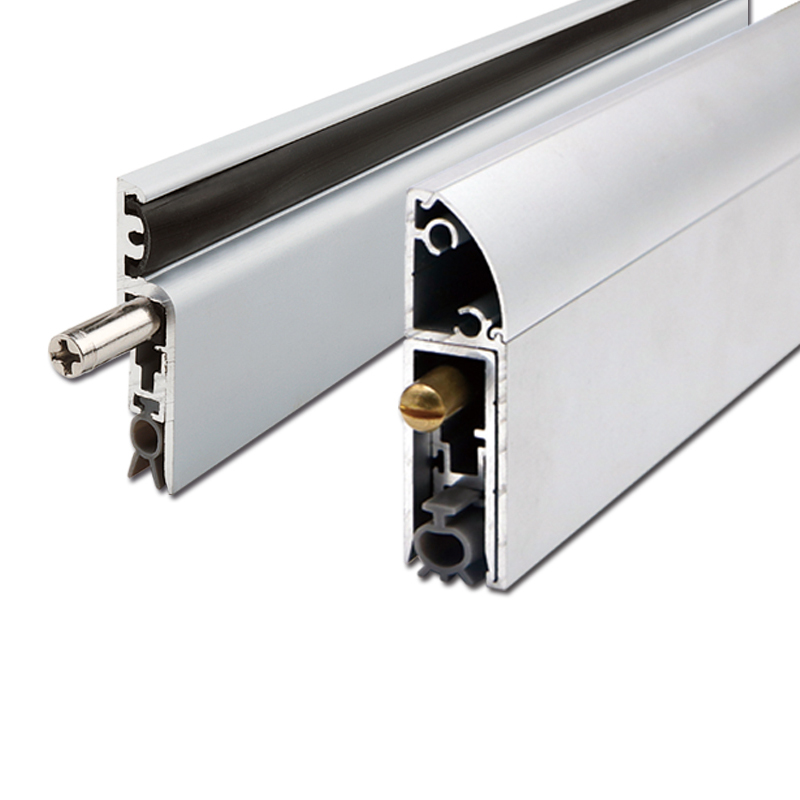 Automatic door bottom aluminum alloy sealing strip