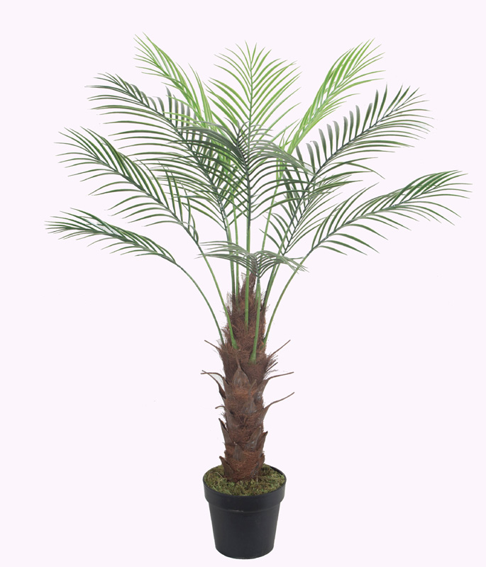 120CMSingle pole full plastic sunflower leaf