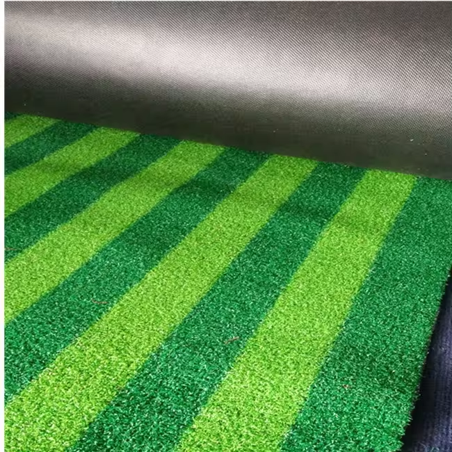 Made in Dongwo artificial grass carpet with anti slip PVC backinging