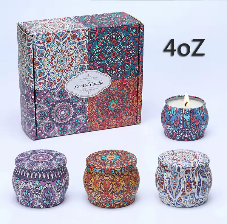 Dried flower scented candle flower fragrance long-lasting plant essential oil scented candle
