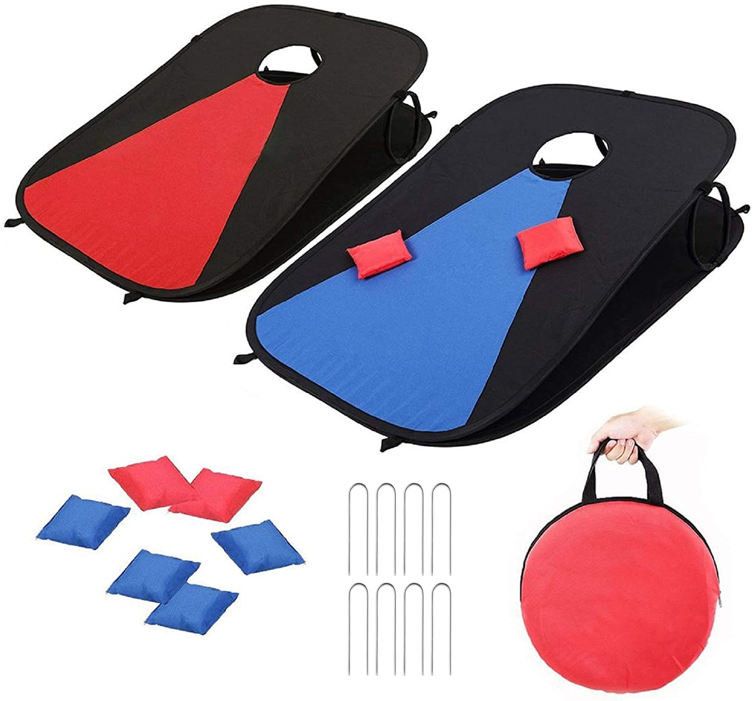 Premium Portable Cornhole Board Cornhole Game Bean Bag Toss For Outdoor