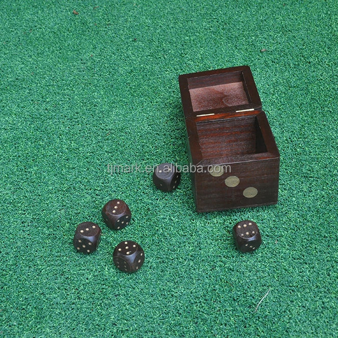 WOODEN DICE GAME Wholesale Ludo Printed Supported