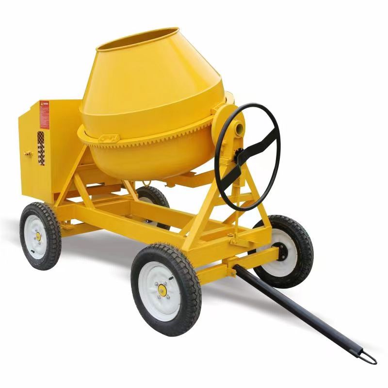 Portable concrete mixer
