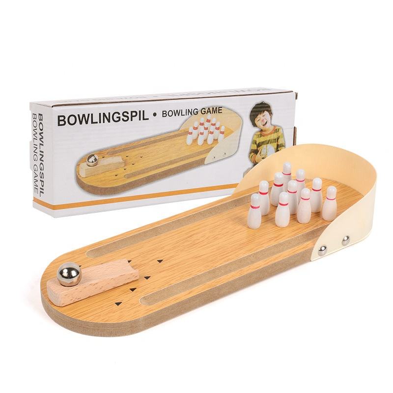 TABLETOP MINI BOWLING GAME Portable Indoor Game Set for Kids