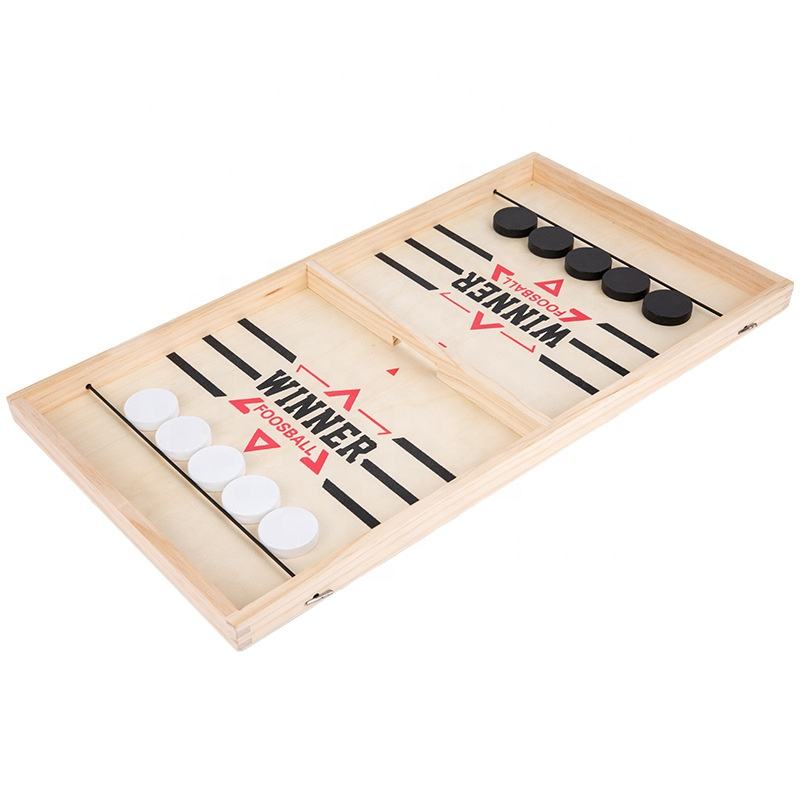 WOODEN ELASTIC CHESS GAME Desktop Game Foosball Game