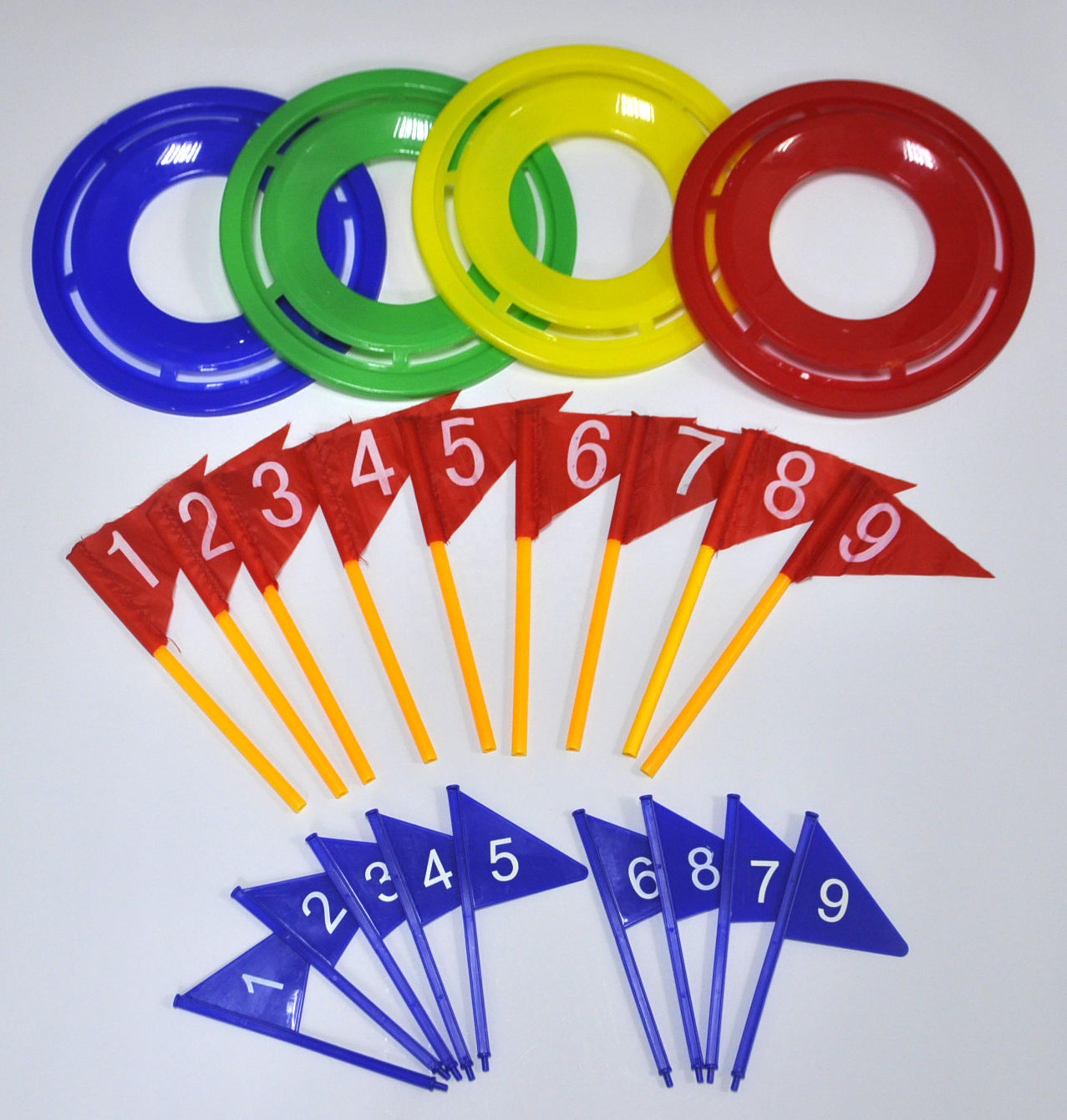 FRISBEED GOLF GAME Throwing Frisbee Outdoor Playing Set for kids Adults