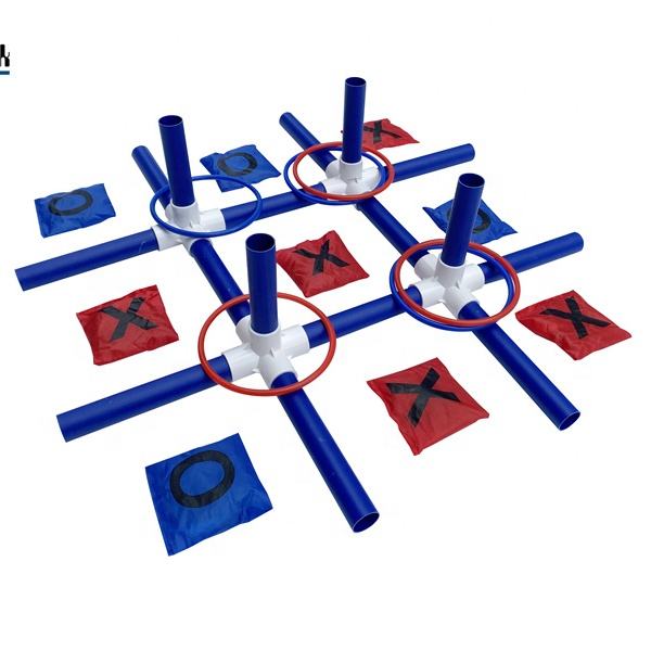 PVC Tube Connectable Sandbag Tic-Tac-Toss Combo bean bag