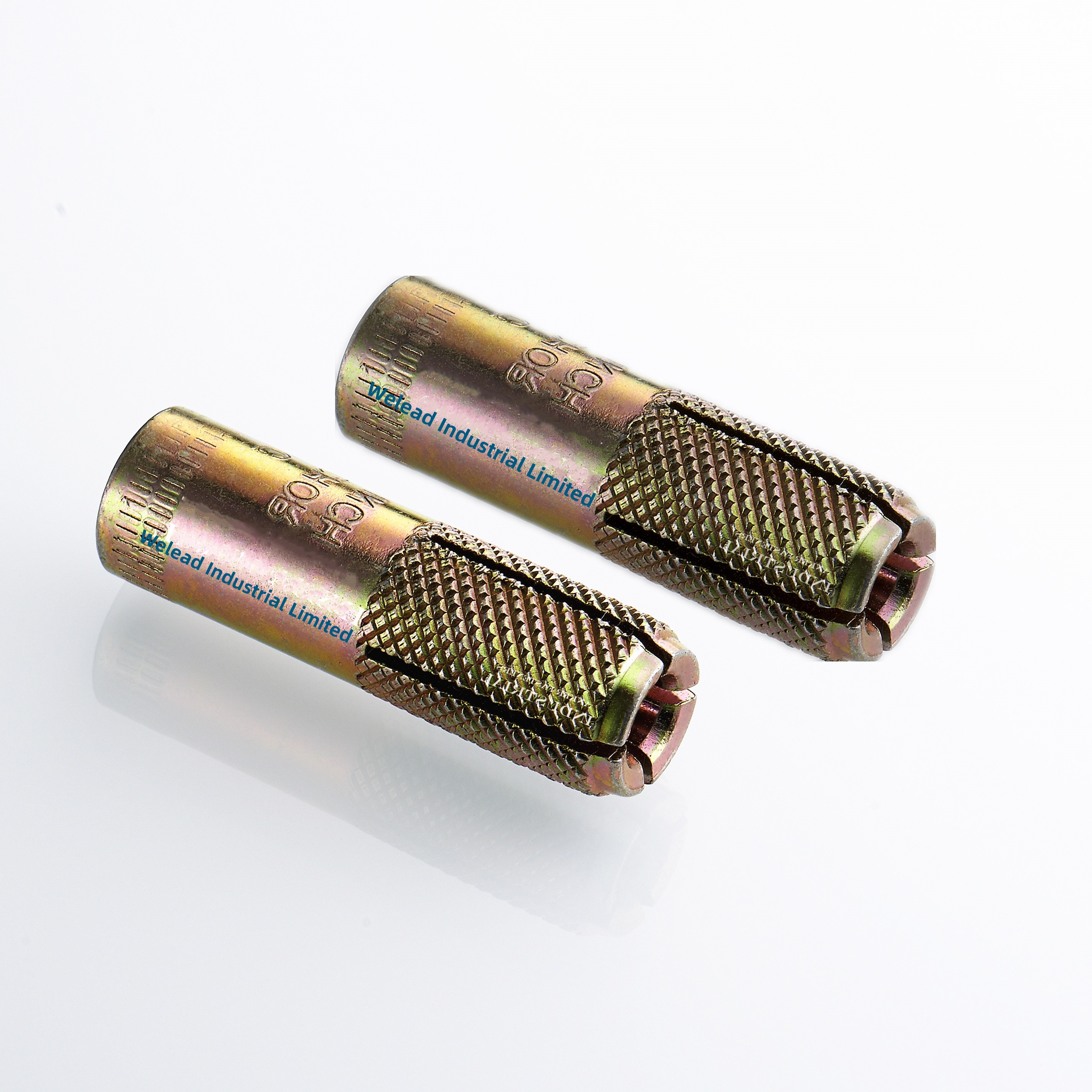 Drop in Anchor Expansion Concrete Anchor Fastener Threaded Carbon Steel White Zinc Galvanization