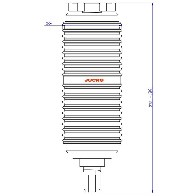 Vacuum Interrupter TD-12/630-25 (JUC613A) from JUCRO Electric