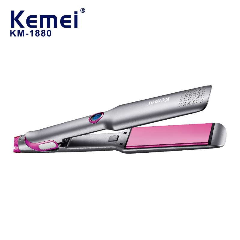 KEMEI Professional Hair Straightener km-1880 Hot Selling Professional Curling Iron 55W Hair Iron