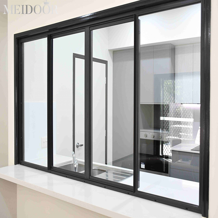 House window glass design double glazed sound insulation hurricane impact windows aluminum windows