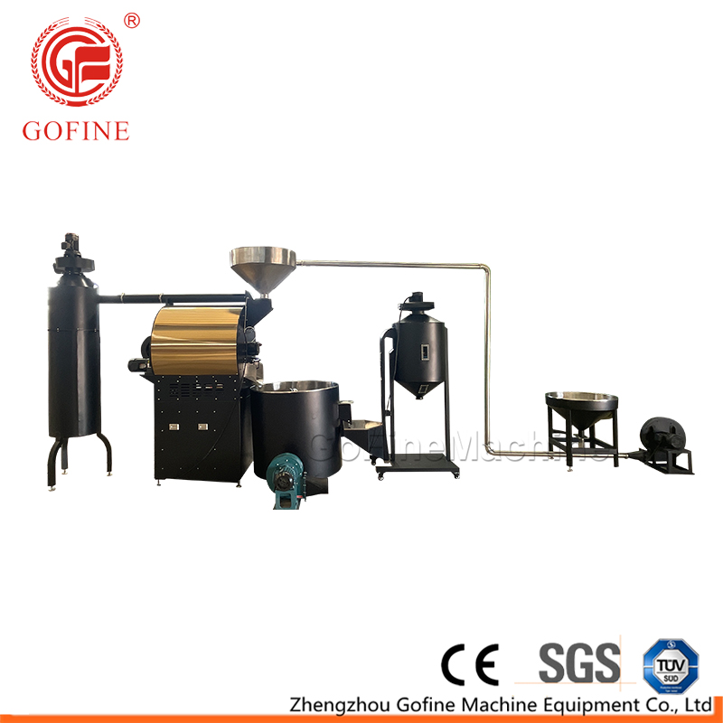 Gofine 3kg 10kg 25kg 30kg coffee roaster machine with usb data logging